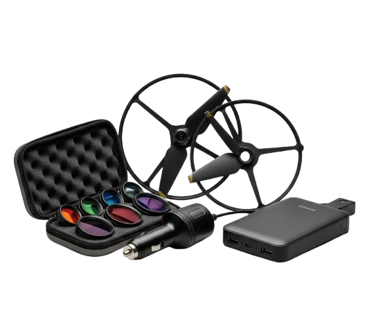 Kit - Extra lenses + car charger + propeller guards